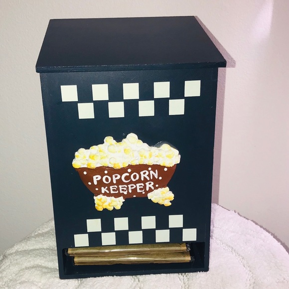 Other - Popcorn Storage Keeper Box 3-D Emblem Other - Popcorn Storage Keeper Box 3-D Emblem